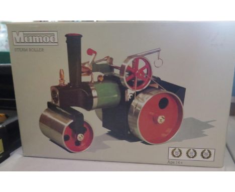 A Boxed Mamod Steam Roller, as new 