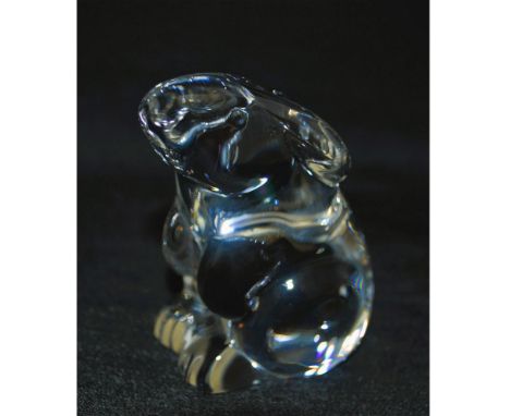 Fine Crystal Hand Made, hand crafted and blown by the Artisans at Baccarat Crystal Studio in France. Vintage, featuring a Rab