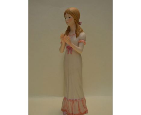 Bisque Porcelain Decorated, hand created, hand painted by the Artisans of the Cybis Studio in Trenton, NJ, USA. Featuring the