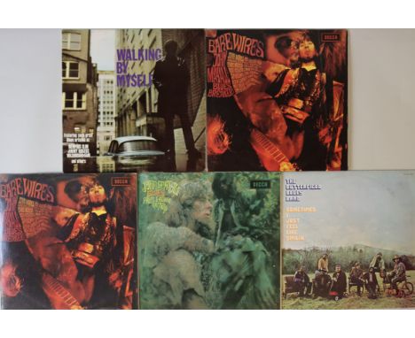 BLUES/BLUES-ROCK LPs. Excellent selection of 5 x well presented LPs. Titles are Various - Walking By Myself (Pye R&amp;B 1964