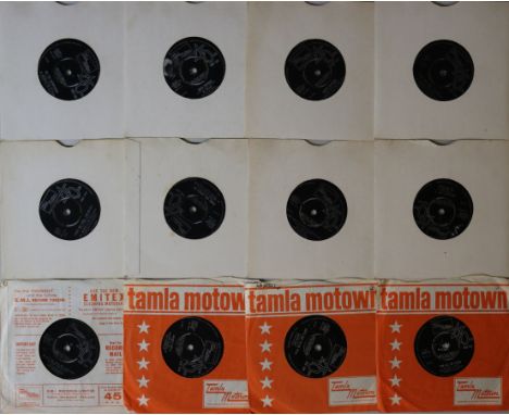 TAMLA MOTOWN - UK 7". Ace run of 17 x UK Tamla Motown 45s including demos. Artists/titles/cat. numbers are Jr. Walker And The