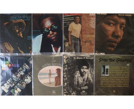 SOUL/FUNK/DISCO - LPs. Sweet collection of 25 x LPs including a few twelves. Artists/titles include Donny Hathaway - Live (UK