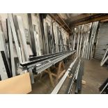 Large qty misc. aluminium profile