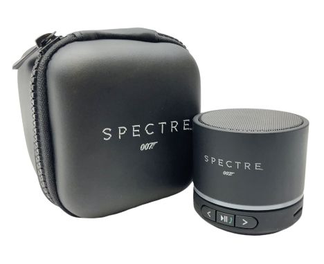 James Bond Spectre portable Bluetooth speaker in case, H5cm