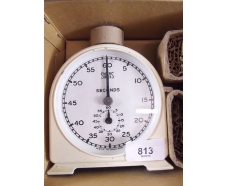 A Smiths 1950's seconds timer boxed 