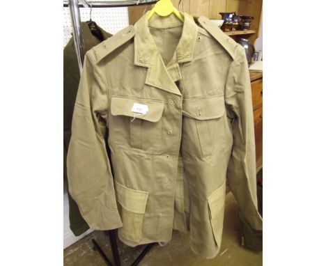 A WWII army safari jacket