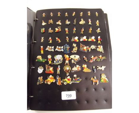 A collection of enamel badges, mainly police related, approximately 240 badges