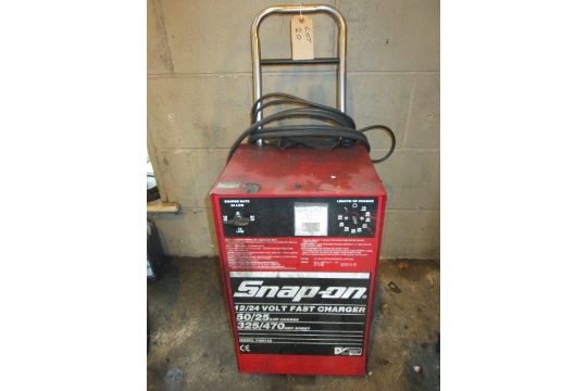 snap on 12 volt battery charger