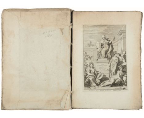 Adami Anton Filippo. Odi panegiriche a Cesare. In Firenze: A spese dell'Erede Paperini all'insegna di Pallade ed Ercole, 1755