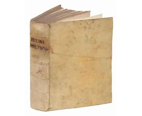Bellini Lorenzo. Opera omnia pars prima [-secunda]. Editio secunda Veneta. Hetrusca, Germanica & Hollandica auctior & locuple