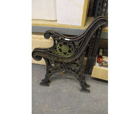 Cast Metal Bench Ends