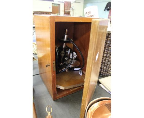 Microscope in box