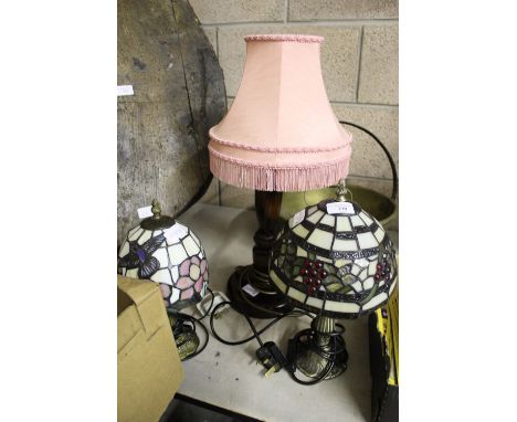 Bar Stool, Small Stool, 3 Lamps