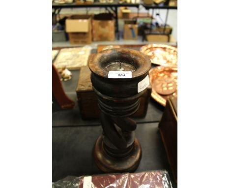 Oak Candlestick
