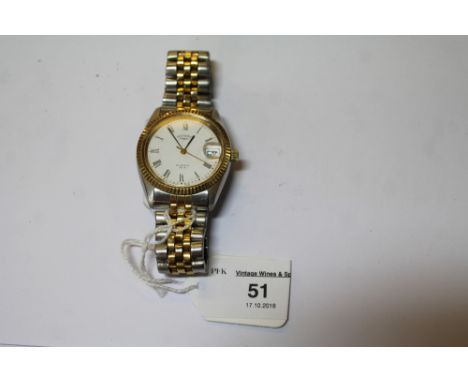 Rotary Gents 30m Jubilee Wristwatch