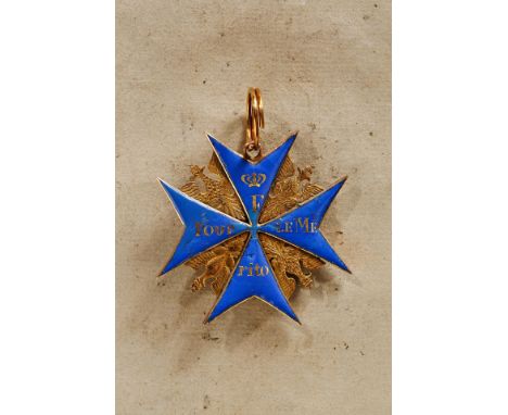 Orden &amp; Ehrenzeichen Deutschland - Preußen : Preußen, Orden Pour le Mérite: Bedeutendes Ordenskreuz russischer Fertigung 