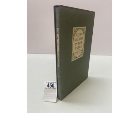 Hunt, R C Salmon in Low Water - The Angler's Club of New York 1950 - signed by the author