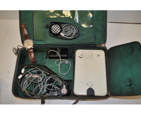 Minifon Detective Kit, Minifon kit including wristwatch with microphone, headphones tape recorder, power pack all cased gener