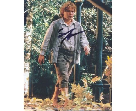 Lord of the Rings Sean Astin genuine signed authentic autograph photo, An 10" x 8" colour from Lord of the Rings and clearly 