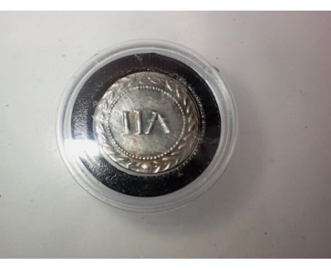 Replica of a Roman brothel token, position no. 7. UK P&amp;P Group 0 (£6+VAT for the first lot and £1+VAT for subsequent lots