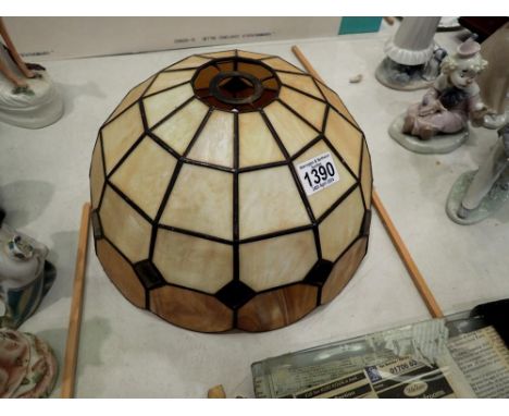 Tiffany style glass lamp shade. Not available for in-house P&amp;P 