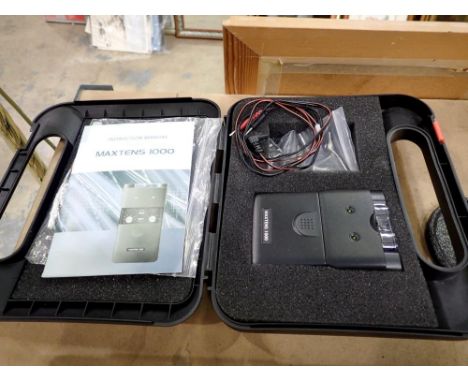 Maxtens 1000 tens machine cased but lacking power supply. Not available for in-house P&amp;P 