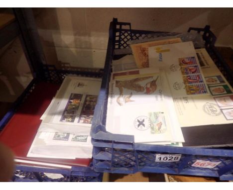 Collection of GB and Channel Islands and Belgium stamps in three albums and stock book. UK P&amp;P Group 3 (£30+VAT for the f