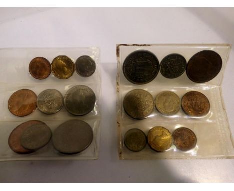 Two sealed 1953 presentation packs, with lustre. UK P&amp;P Group 1 (£16+VAT for the first lot and £2+VAT for subsequent lots