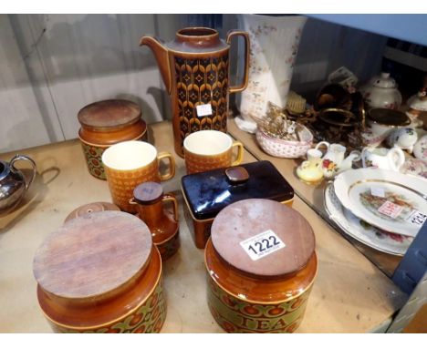 Mixed Hornsea ceramics. Not available for in-house P&amp;P 