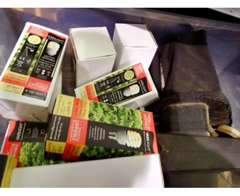B&amp;D planar with dust bag and ten dimmable light bulbs. Not available for in-house P&amp;P 