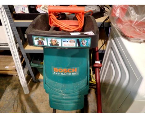 Bosch AXT rapid 180 garden shredder. Not available for in-house P&amp;P 