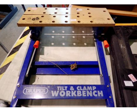 Draper tilt and clamp work bench. Not available for in-house P&amp;P 