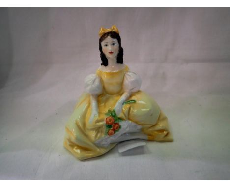 Royal Worcester bridesmaid figurine. UK P&amp;P Group 3 (£30+VAT for the first lot and £8+VAT for subsequent lots) 