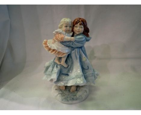 Royal Worcester Love Lady figurine. UK P&amp;P Group 3 (£30+VAT for the first lot and £8+VAT for subsequent lots) 