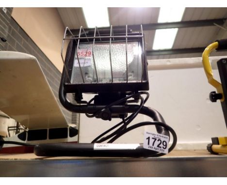 Halogen work light. Not available for in-house P&amp;P 