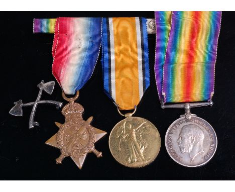 A WW I trio to include 1914 Star, British War and Victory, naming 1855. PTE. C. ALDRIDGE. OXF. YEO., together with a British 