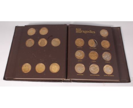The Shakespeare Medals, First Edition 24ct gold on sterling silver proof set, a set of 38 medals each representing a Shakespe
