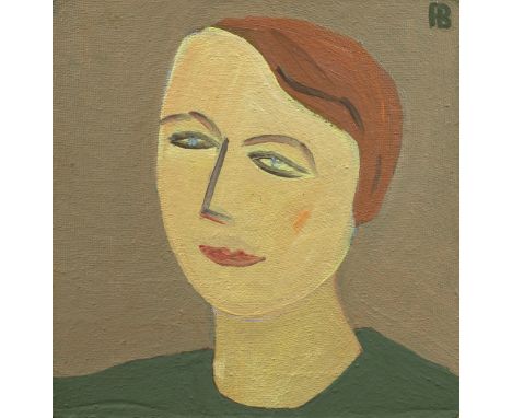  VASMI, RICHARD(1929-1998)Portrait of Larisa Skobkina, signed with a monogram, further titled in Cyrillic and dated 1997 on t