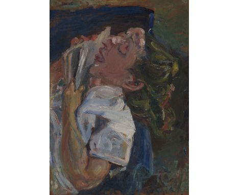 * SOUTINE, CHAÏM(1893-1943)*La liseuse endormie, Madeleine Castaing.Oil on canvas, 57 by 41.5 cm.Executed c. 1937. Provenance