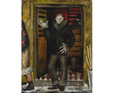 * POPKOV, VIKTOR(1932-1974)*Self-PortraitOil on canvas, 110 by 81.5 cm.Provenance: Collection of Oleg Shandybin (1937–2000), 