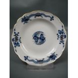 Meissen (Schwerter). Blauer Drache. Teller. Erste Wahl. Ca. 13,5cm.