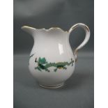 Meissen (Schwerter). Grüner Drache. Kanne. Erste Wahl. Ca. 9,5cm.