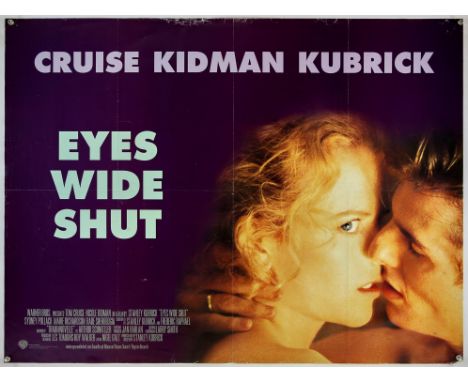A collection of vintage British Quad posters, mainly film and travel related including ; 'Eyes Wide Shut' starring Tom Cruise