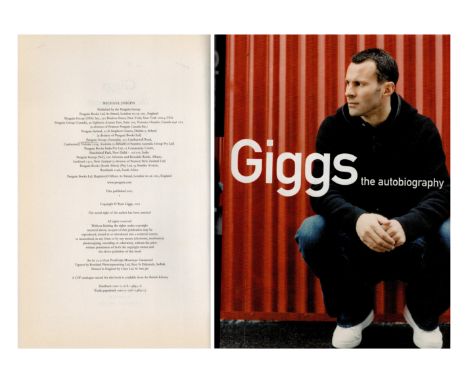 Giggs The Autobiography first edition hardback book. Published 2005. Good condition. All autographs come with a Certificate o