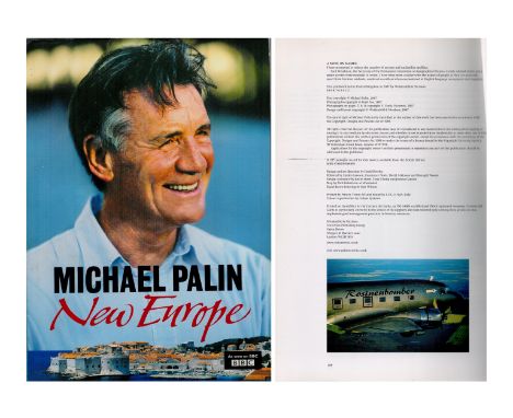 Michael Palin New Europe first edition hardback book. Published 2007. Good condition. All autographs come with a Certificate 