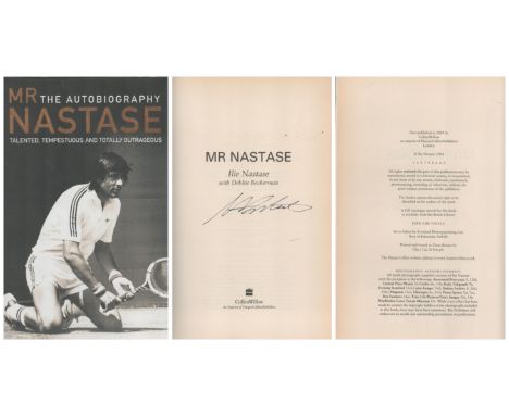 Mr Nastase The Autobiography signed first edition hardback book. Published 2004. Good condition. All autographs come with a C