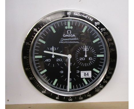 Good quality reproduction Omega Seamaster advertising clock