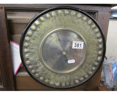 Circular barometer by Dixey's - Brighton &amp; Hove