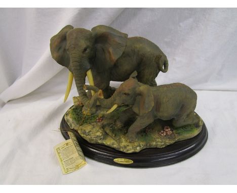 Ceramic Elephant figures by Juliana