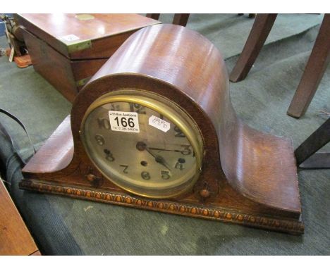 Oak Westminster chiming mantle clock